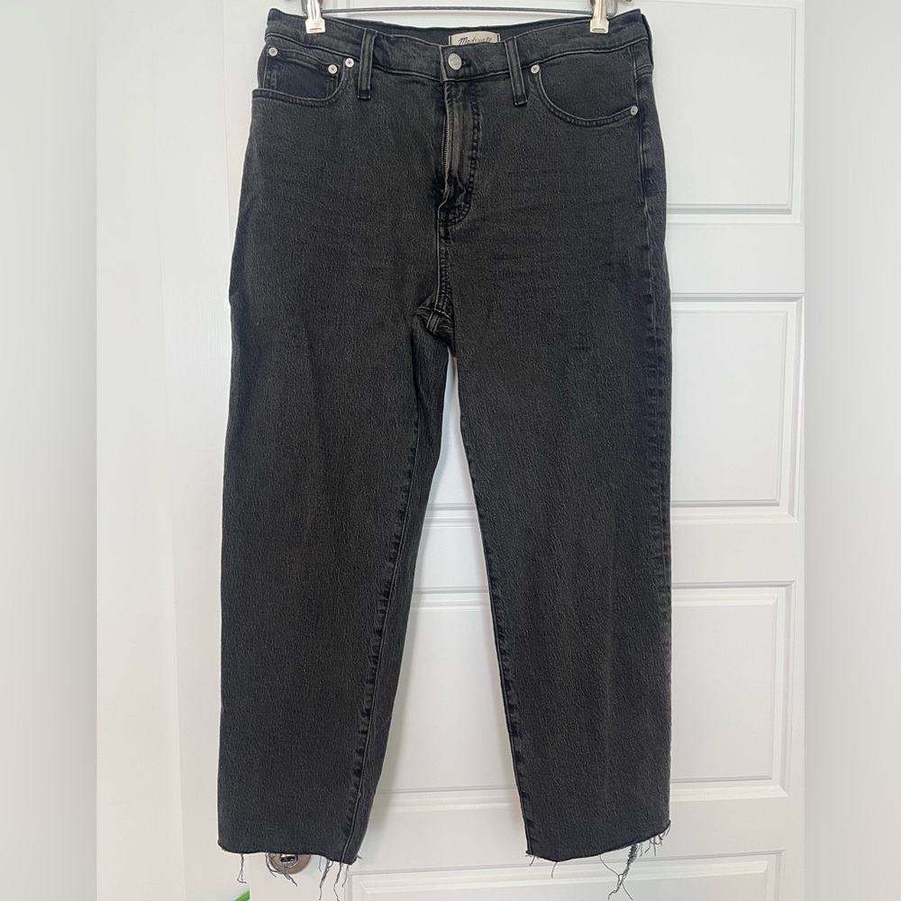 Madewell black jeans, the perfect vintage size 31P